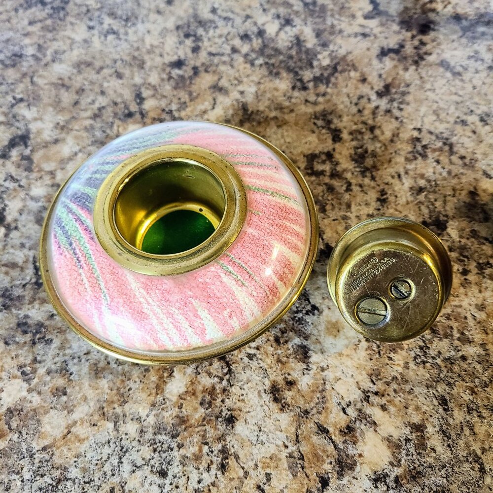 1955 Ronson 'Decor' UFO Table Lighter, Petrol Lighter, Made In USA, Works Great! - Picture 9 of 11